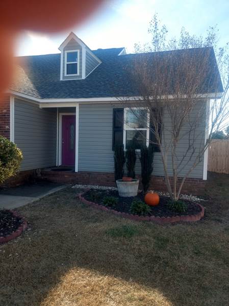 Blue Grey Vinyl Siding, Fayetteville NC Siding Contractor
