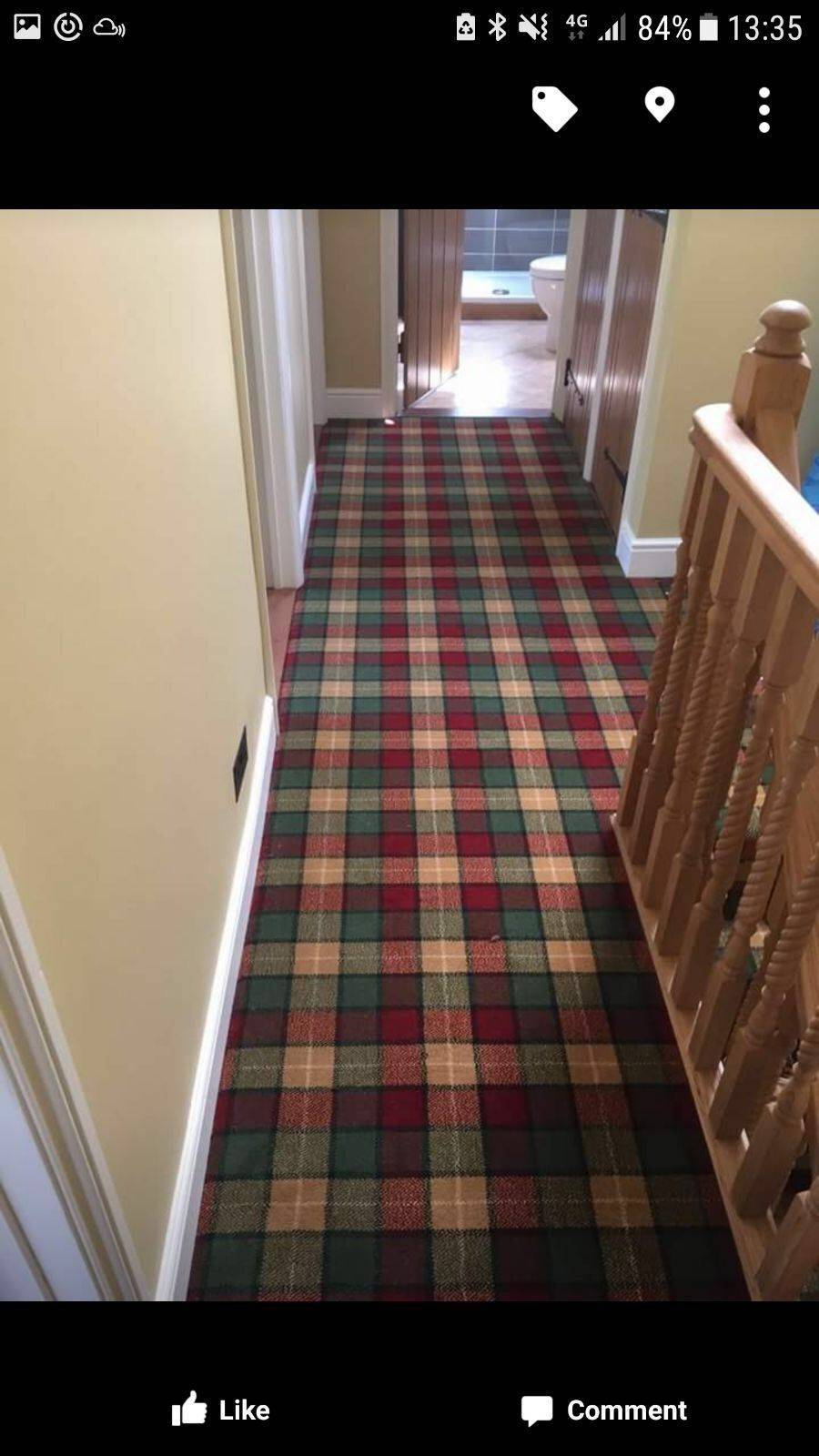 checkered carpet