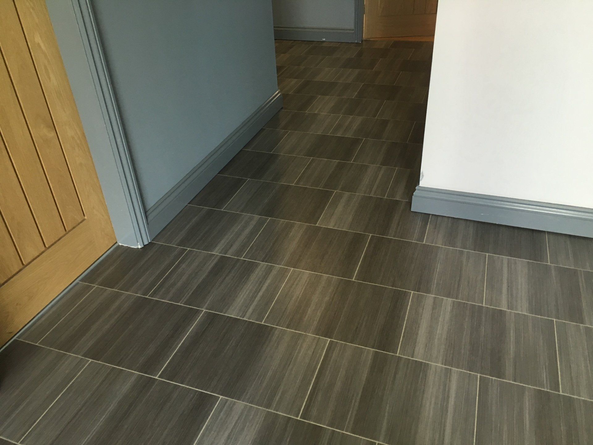 LVT Tiled Flooring