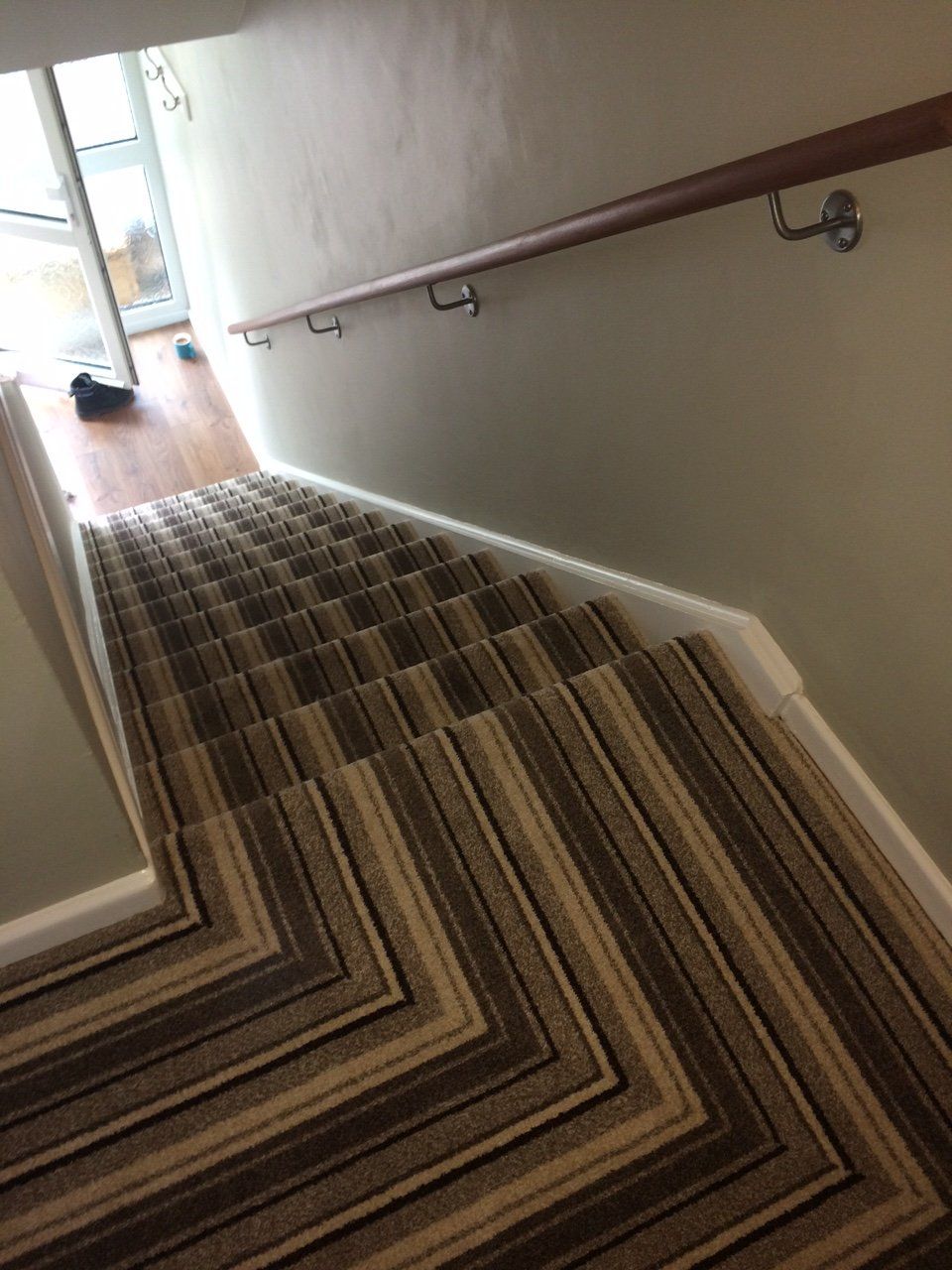 Striped Stair Carpet