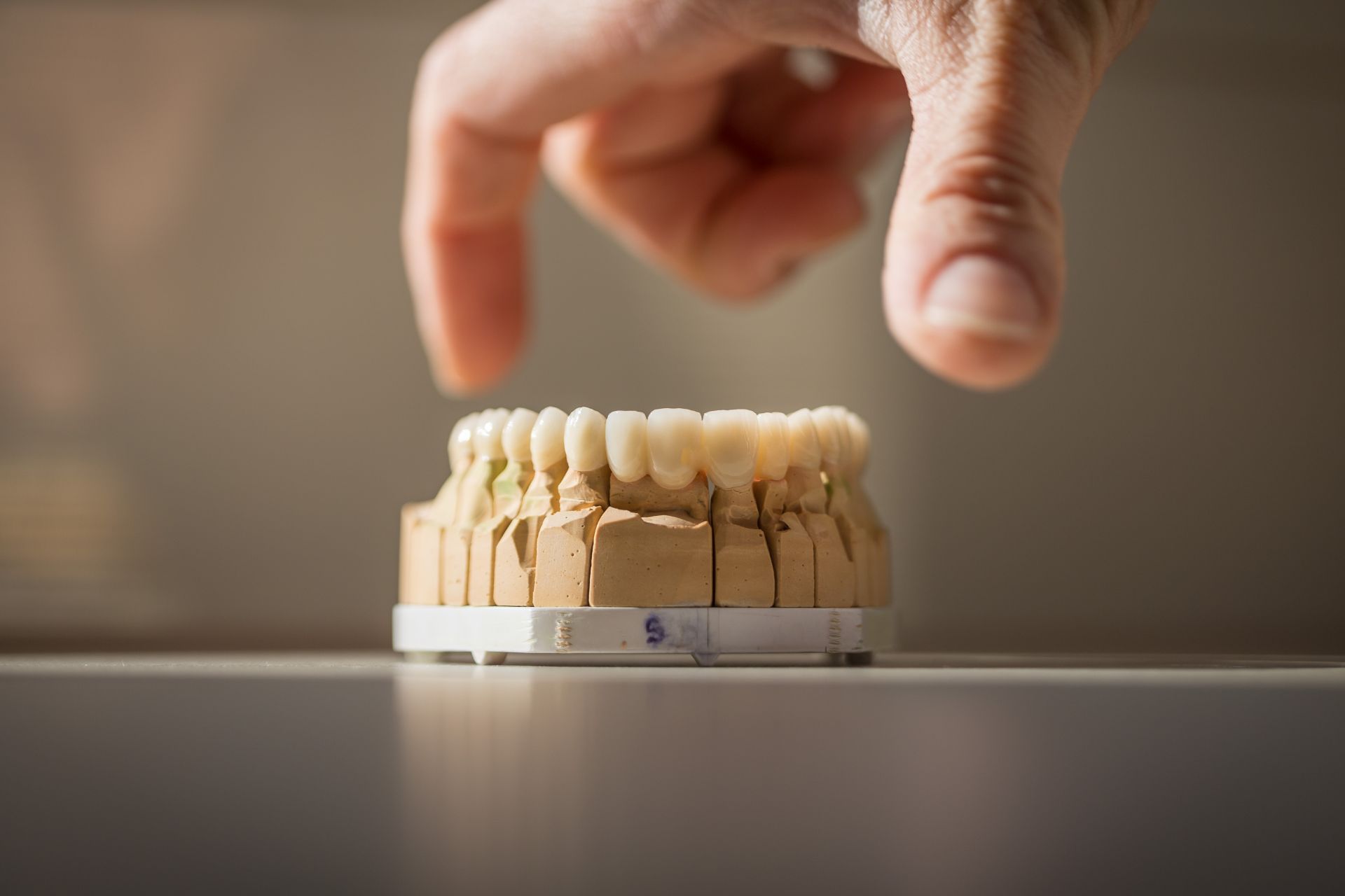 Mold for dental crown