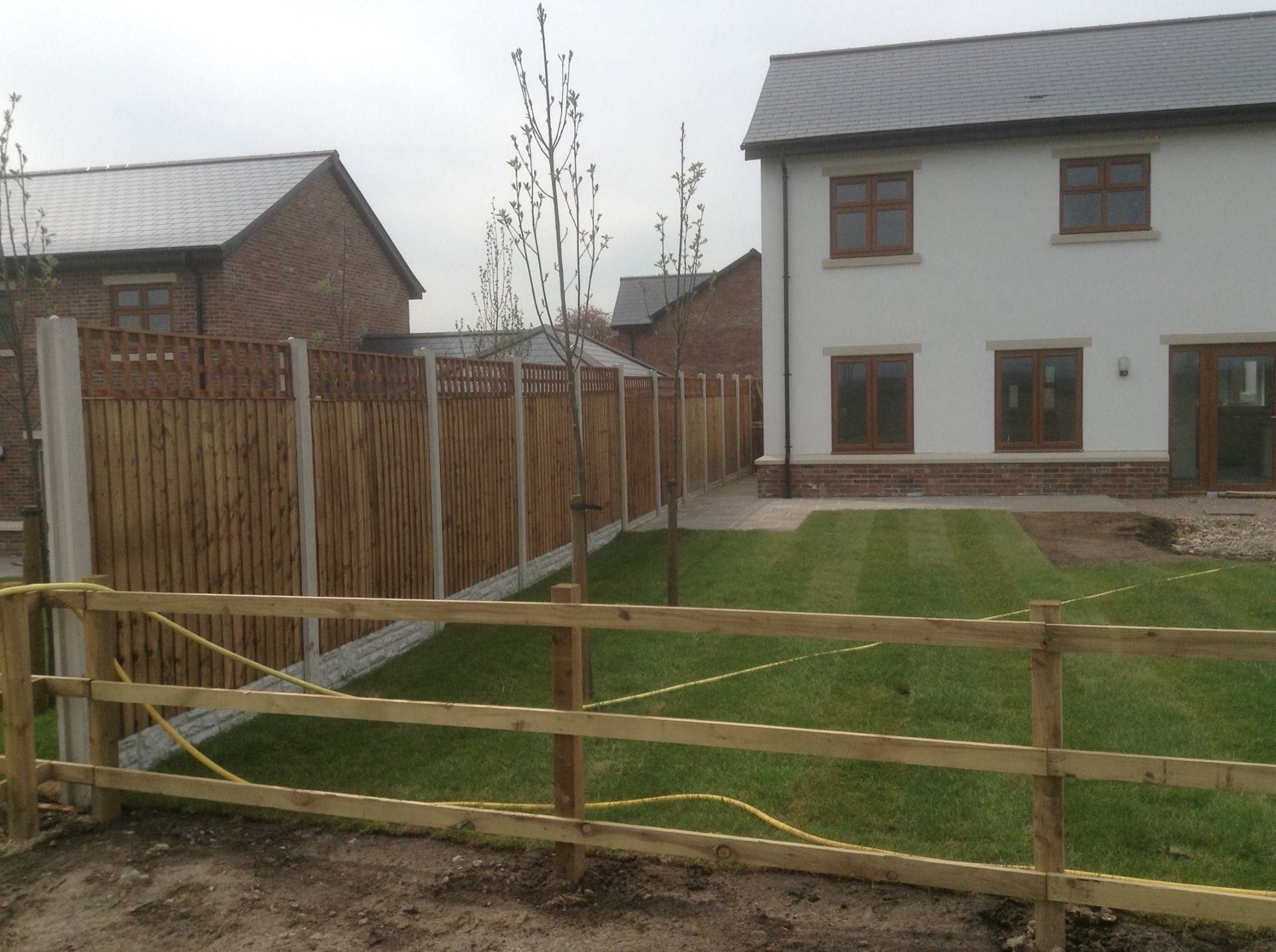 fence installed
