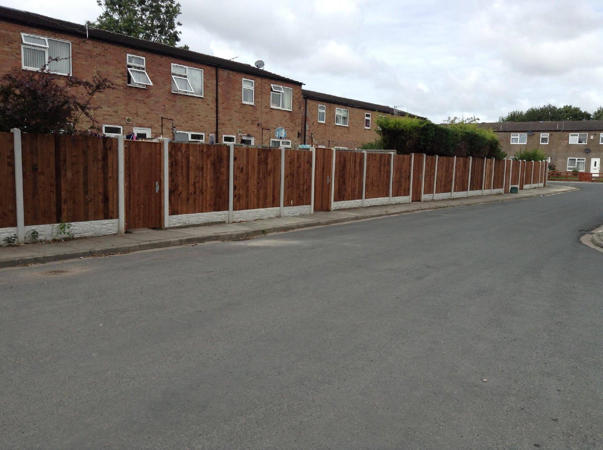 fence across a huge property