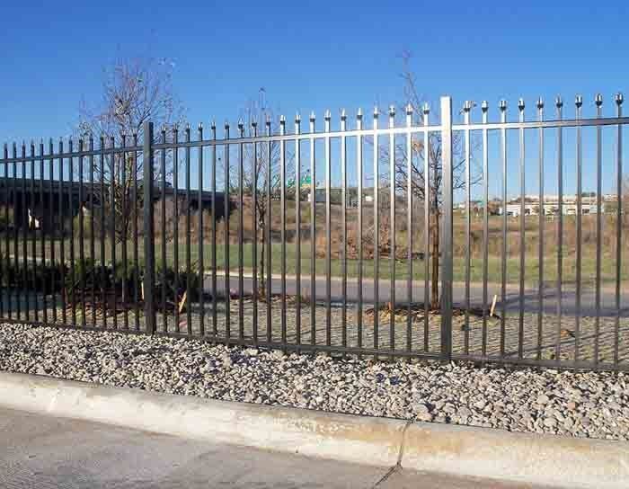 Coated Iron Bar Fence — Hickory, NC — Fister Fence of Hickory LLC