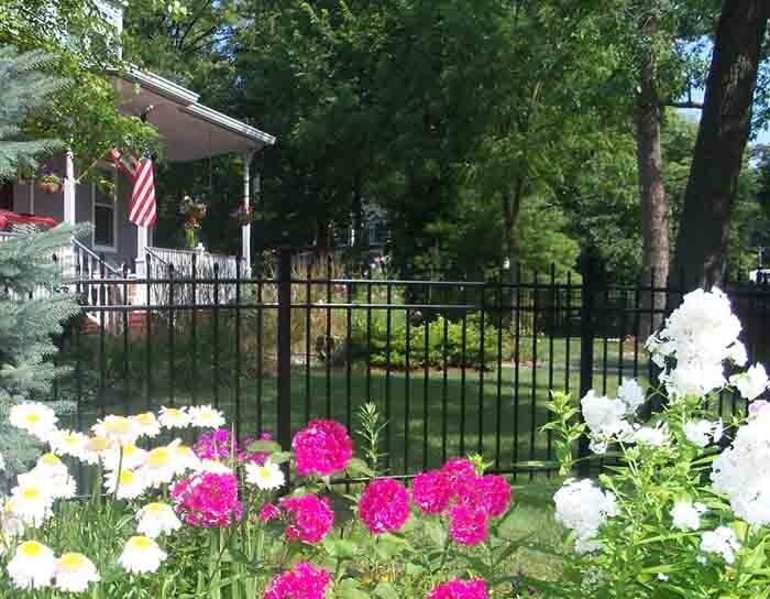 Fence in the Graden — Hickory, NC — Fister Fence of Hickory LLC