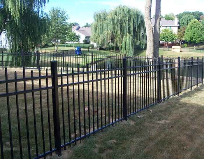 Ornamental Iron Fence — Hickory, NC — Fister Fence of Hickory LLC
