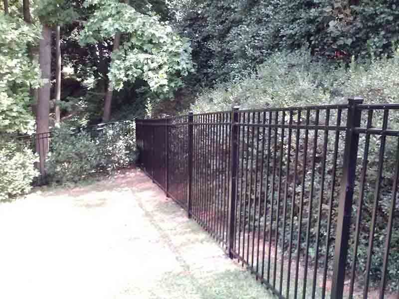 Wrought Iron Fence — Hickory, NC — Fister Fence of Hickory LLC