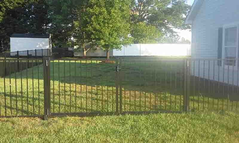 Side Yard Fence — Hickory, NC — Fister Fence of Hickory LLC