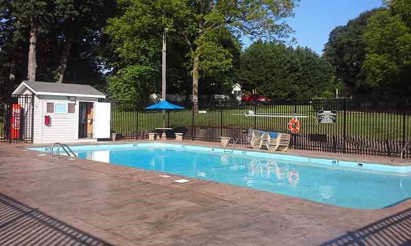 Fence in the Swimming Pool — Hickory, NC — Fister Fence of Hickory LLC