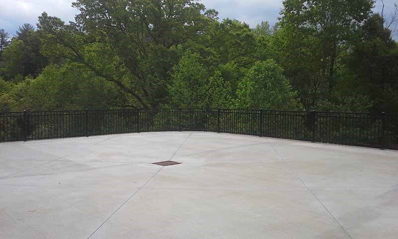 Aluminum Picket Railing — Hickory, NC — Fister Fence of Hickory LLC