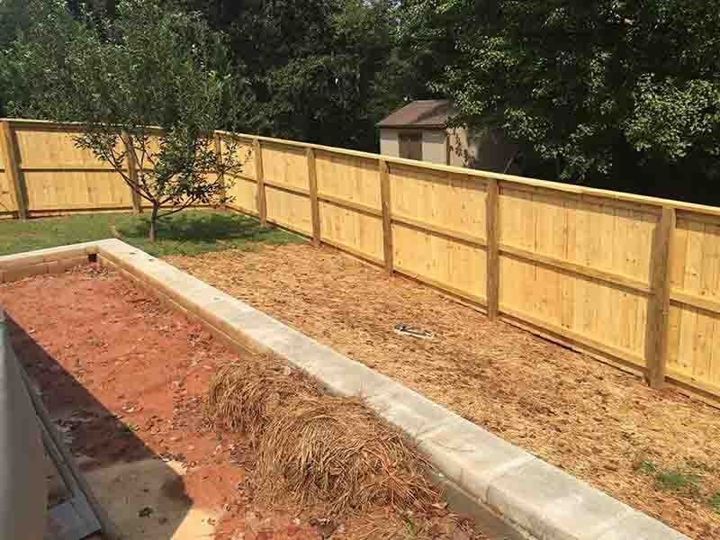 Framed Batten Fence — Hickory, NC — Fister Fence of Hickory LLC