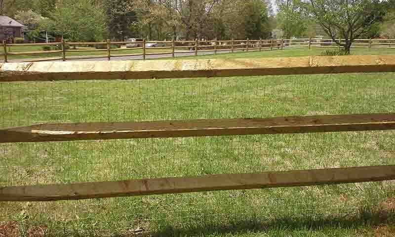 Split-rail Fence — Hickory, NC — Fister Fence of Hickory LLC