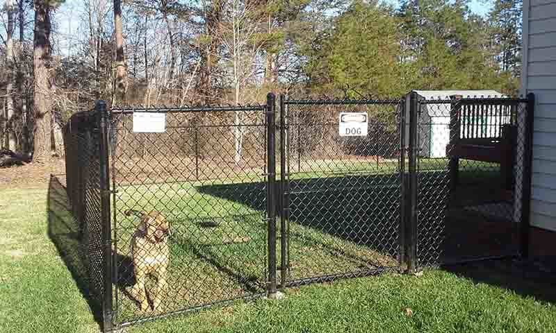 Chain Link Fence Single Swing — Hickory, NC — Fister Fence of Hickory LLC