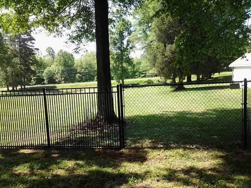 Chain Link Rail — Hickory, NC — Fister Fence of Hickory LLC