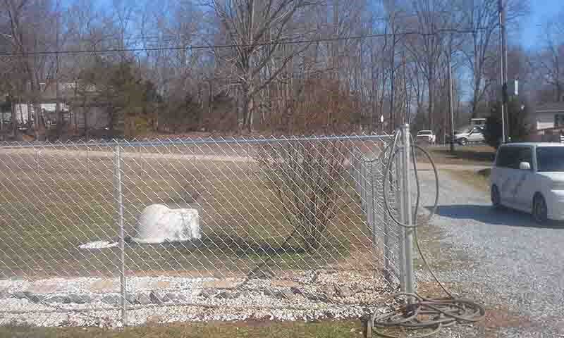 Vinyl Coated Chain Link — Hickory, NC — Fister Fence of Hickory LLC