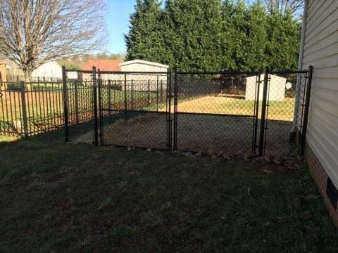 Chain Link for Backyard — Hickory, NC — Fister Fence of Hickory LLC
