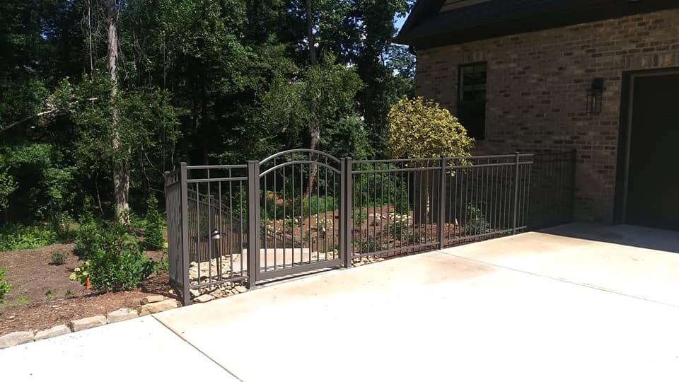 Florida Bronze Barched — Hickory, NC — Fister Fence of Hickory LLC