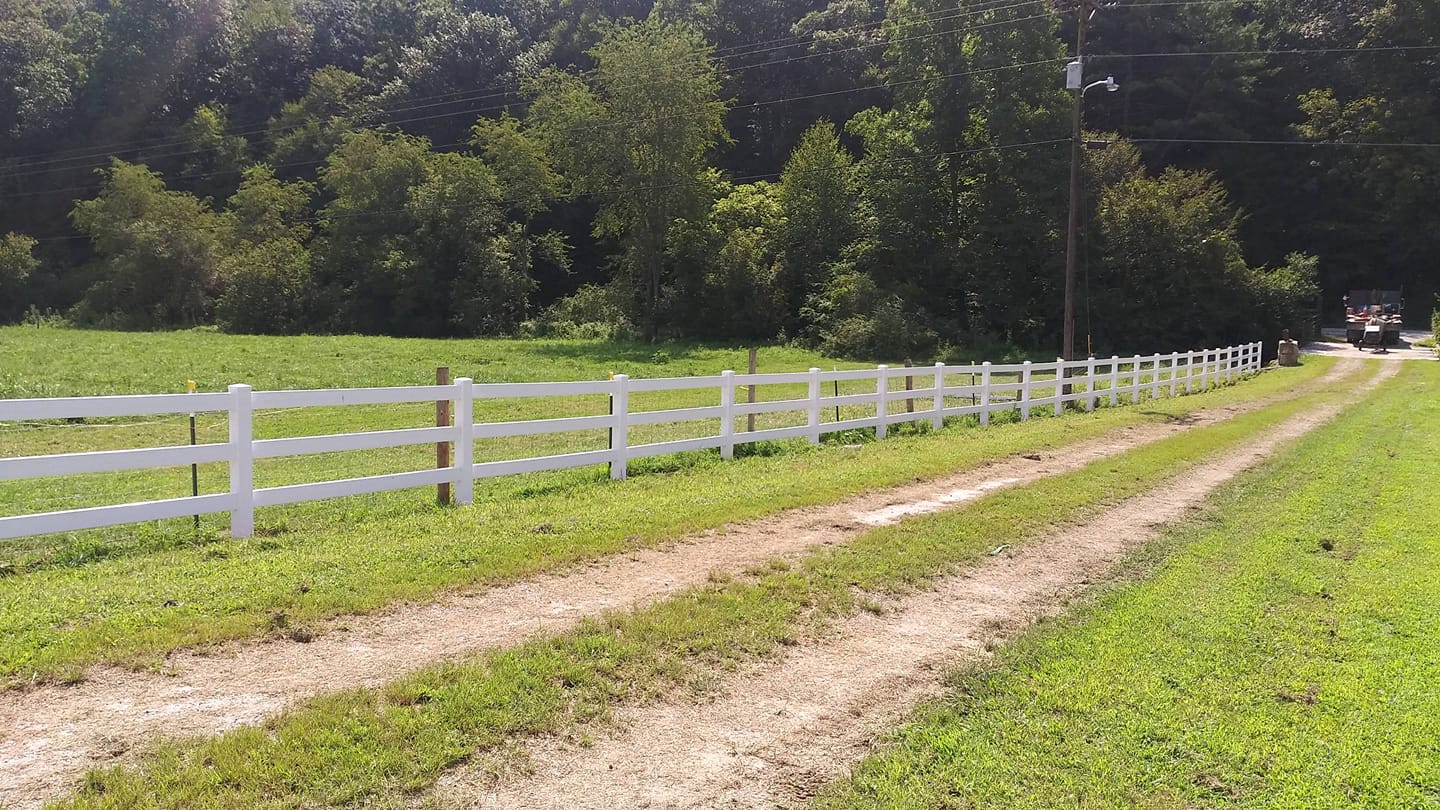 PVC Rail Post — Hickory, NC — Fister Fence of Hickory LLC