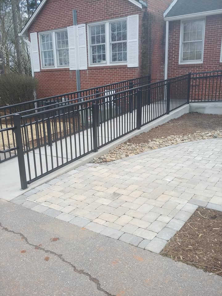 Aluminum Railing — Hickory, NC — Fister Fence of Hickory LLC