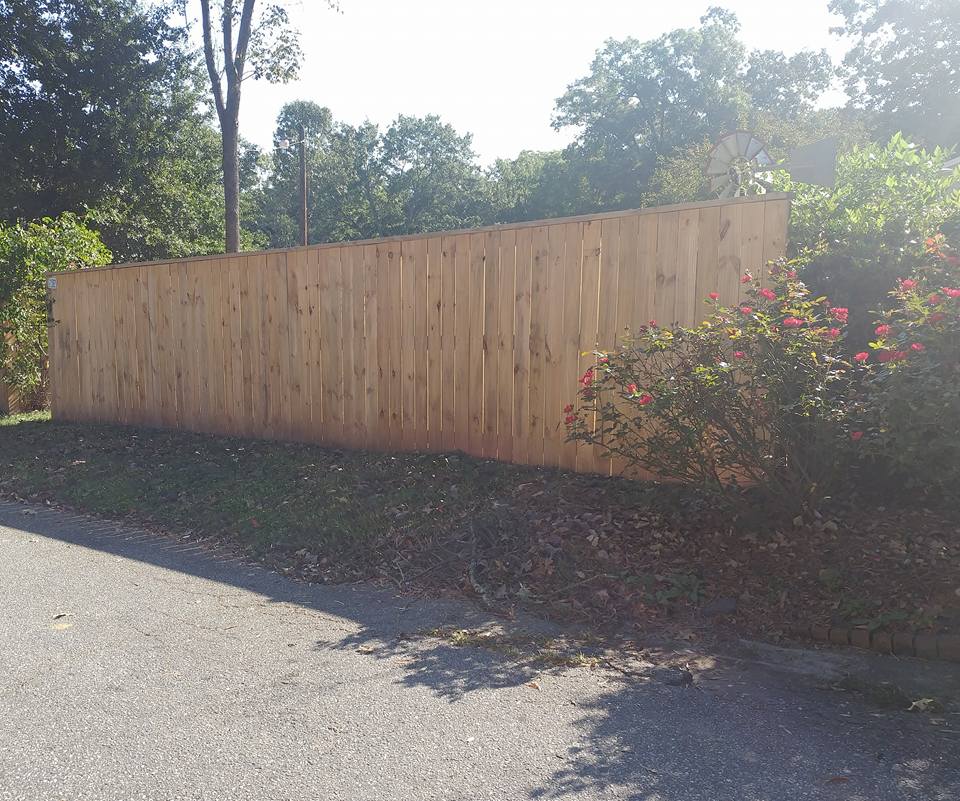 Wood Privacy Fence — Hickory, NC — Fister Fence of Hickory LLC