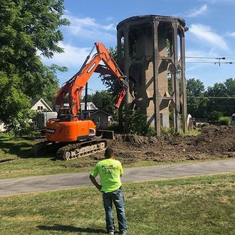 Demolishing Building — Fort Wayne, IN — Worx Companies Demolishing Building — Fort Wayne, IN — Worx Companies