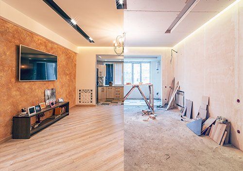 Interior Repairs — Before and After Renovation in Central Florida