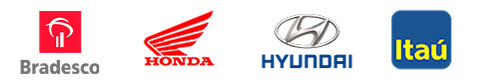 Bradesco, Honda, Hyundai, Itaú