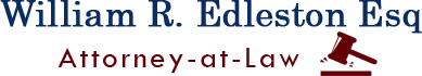 Logo, William R. Edleston Esq - Attorney-at-Law Logo, William R. Edleston Esq - Attorney-at-Law