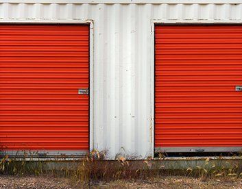 Large, Medium And Small Units — Red and White Storage Unit in Cullman, Alabama Large, Medium And Small Units — Red and White Storage Unit in Cullman, Alabama
