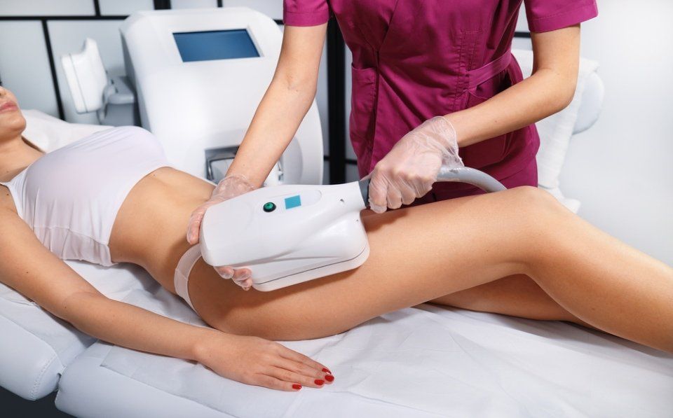 trattamento di medicina estetica per le gambe