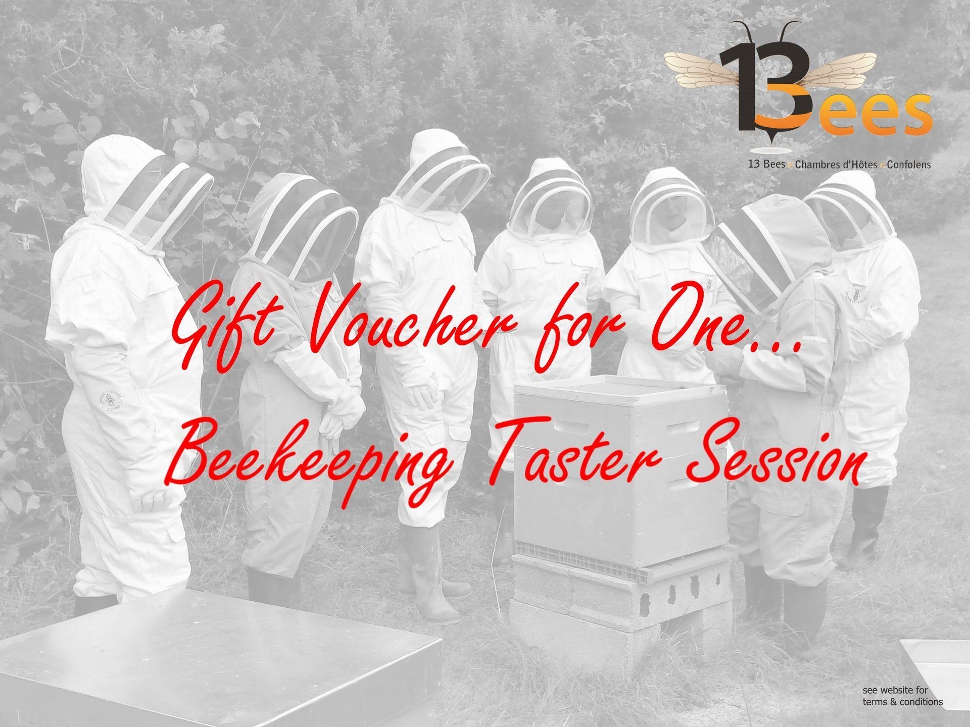 Click for more information Beekeeping Experience Gift Voucher