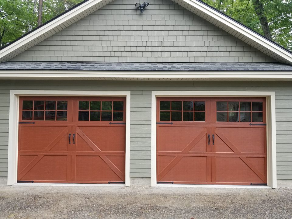 Brown Garage Door — Portland, ME — Overhead Door Company