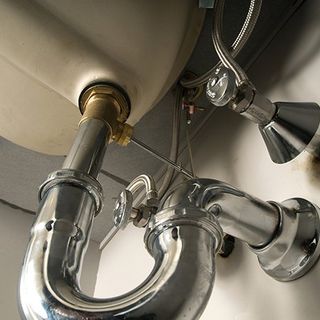 Plumber — Pipes Under Basin in Clute, TX