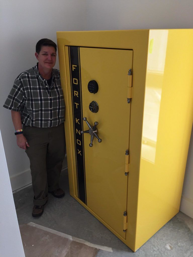 yellow safe