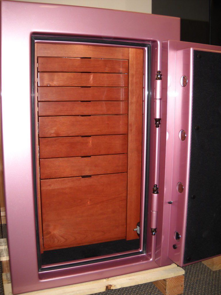 wood vault door
