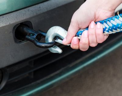 Emergency — Towing Car with Tow Rope in Ypsilanti, MI