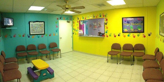 Waiting Room With Chairs — Toms River, NJ — Sunny Pediatrics, Inc.
