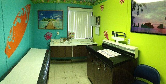 Pediatric Care Doctor Room — Toms River, NJ — Sunny Pediatrics, Inc.