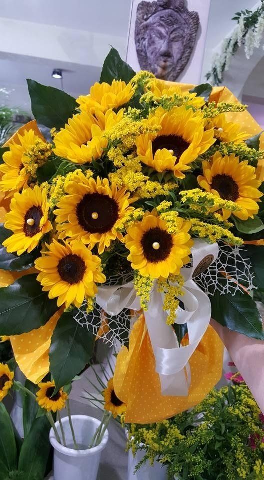 mazzo di girasoli
