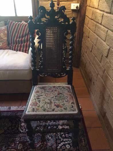 upholstered chair