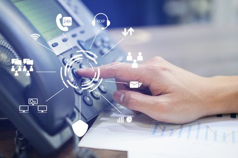 Phone System Support — Virtual Communication Technology Concept in Miami Valley, OH