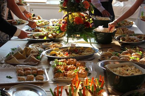 Mouth-watering food