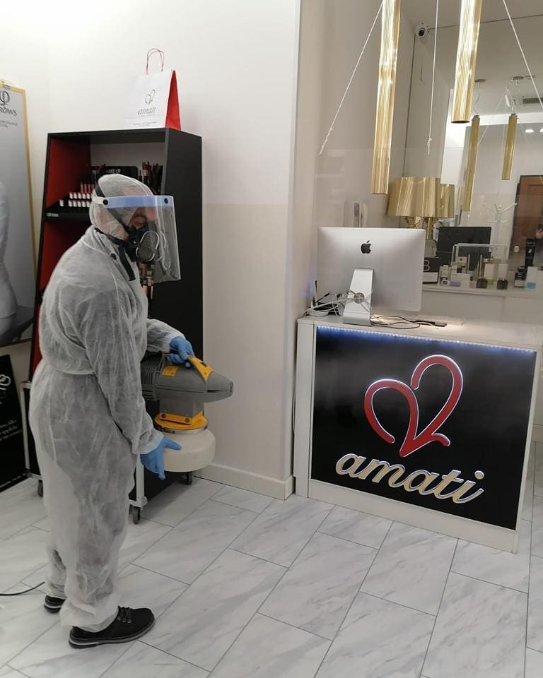 sanificazione azienda