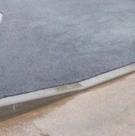 A dropped kerb