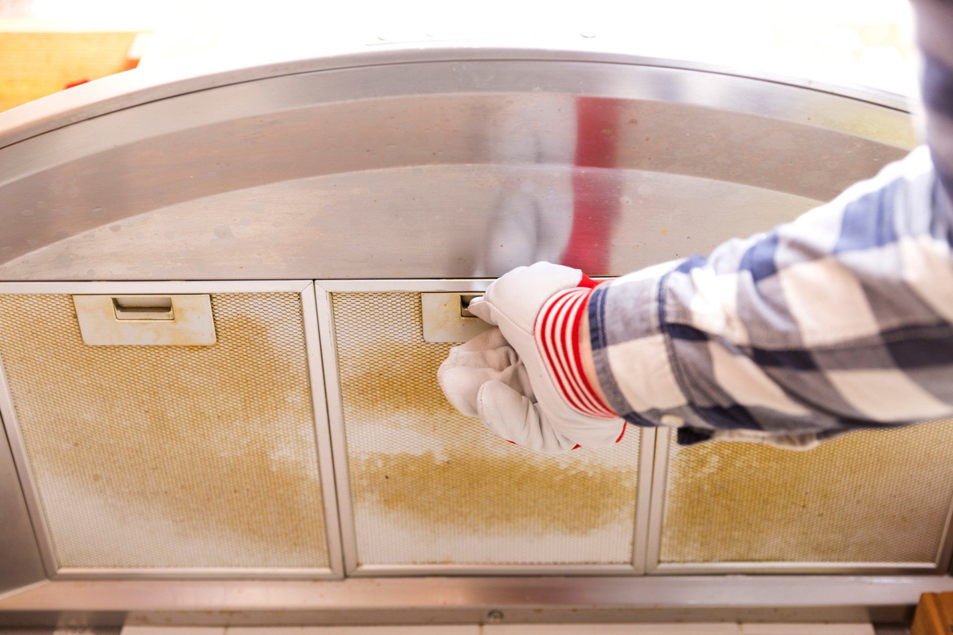 Hoods Cleaning — Taking A Look Of The Cooker Hood in Omaha, NE
