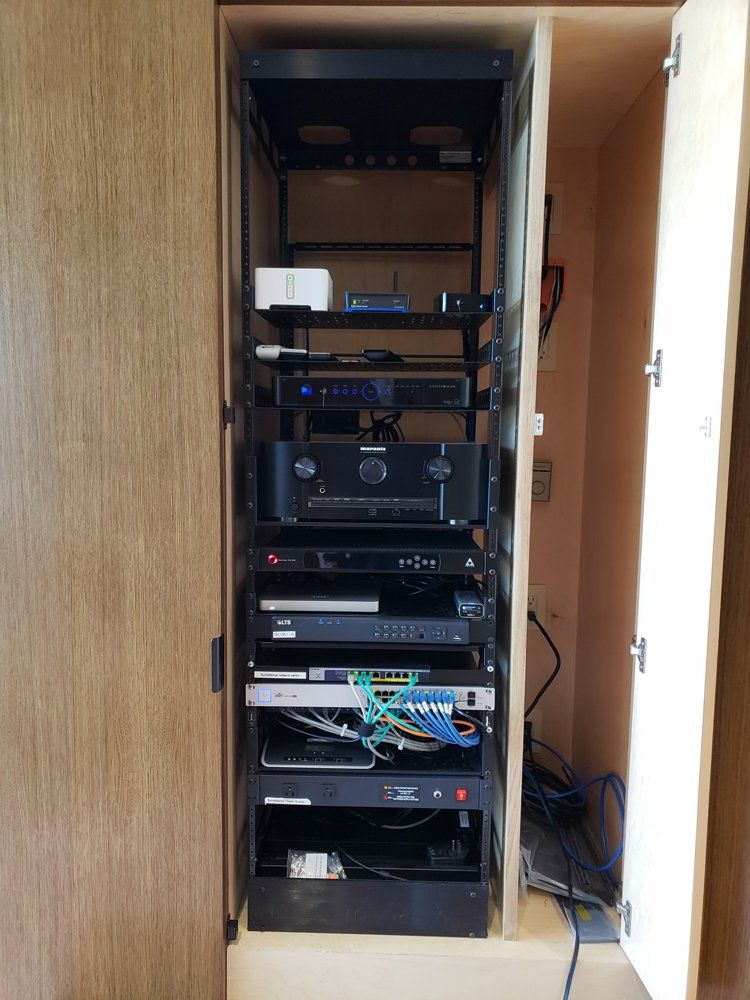 Audio/Video Rack — Santa Fe Springs, CA — Telecomp Enterprises