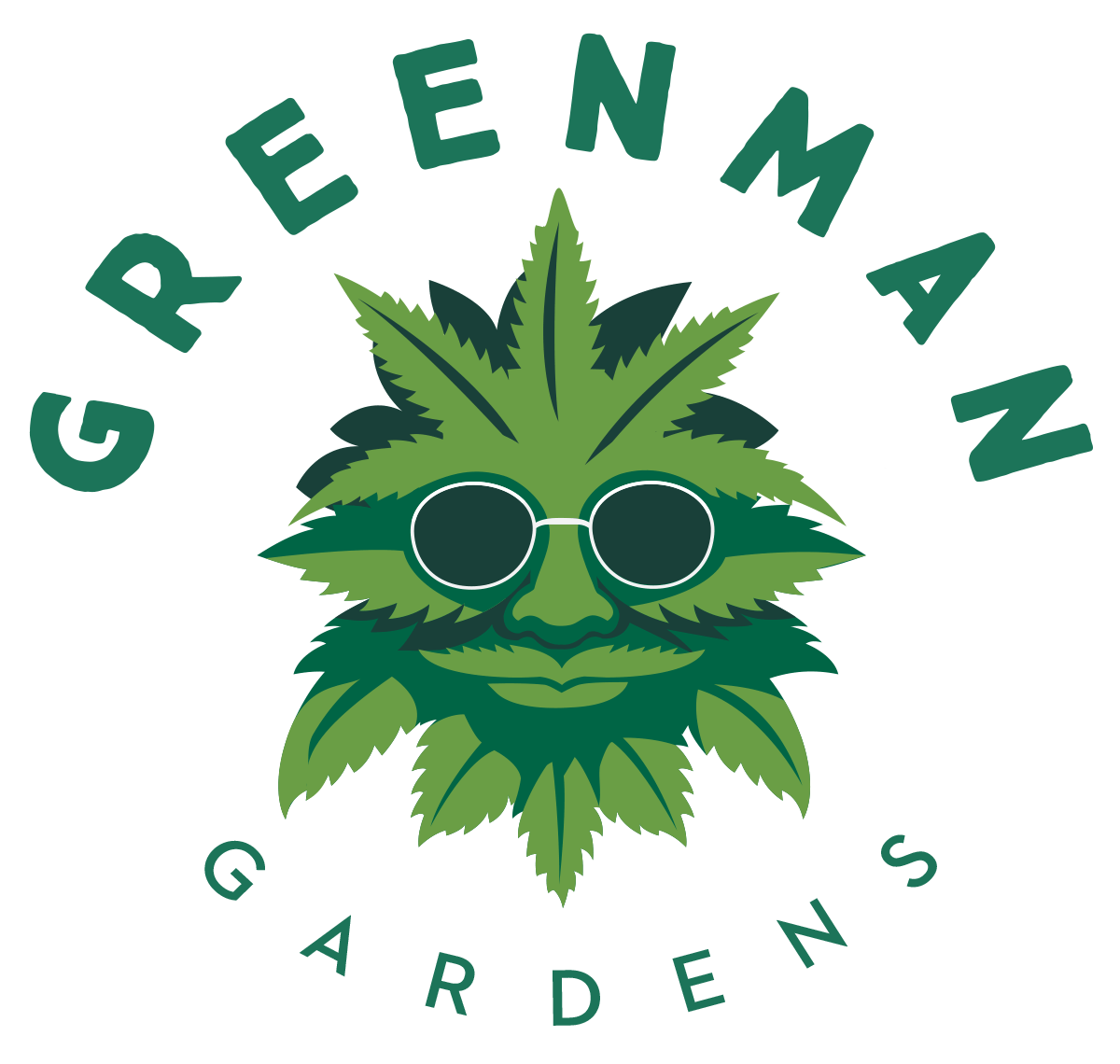 Greenman Gardens logo