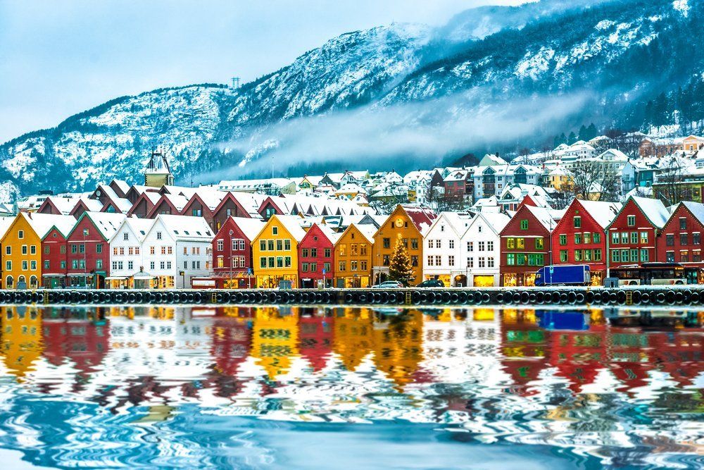 Bruges. Bergen Norway Scandanavia