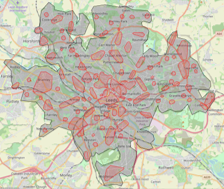 Retail centre data for location planning