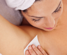 armpit waxing